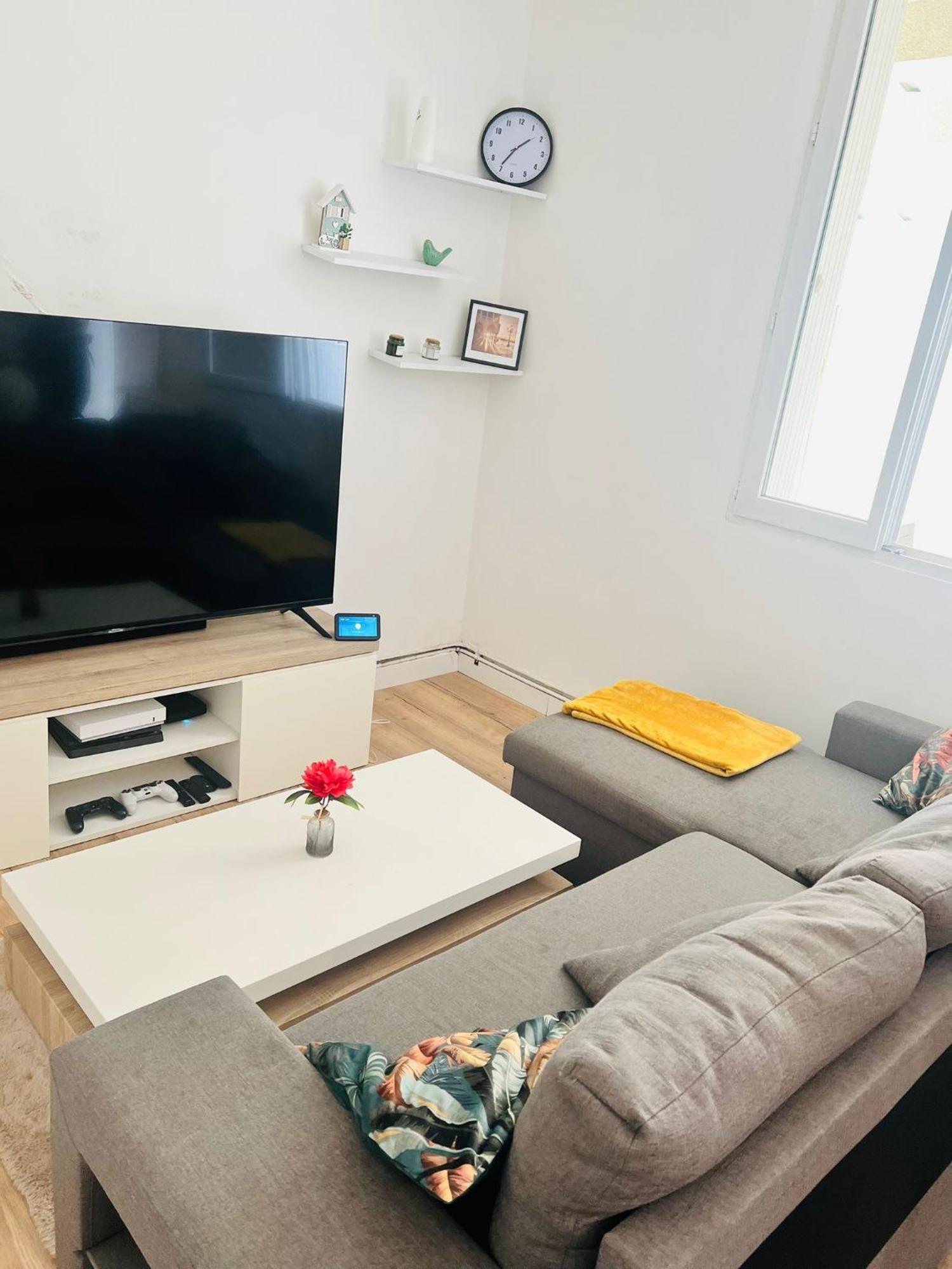 סן-דני Charmant Appartement Americain מראה חיצוני תמונה